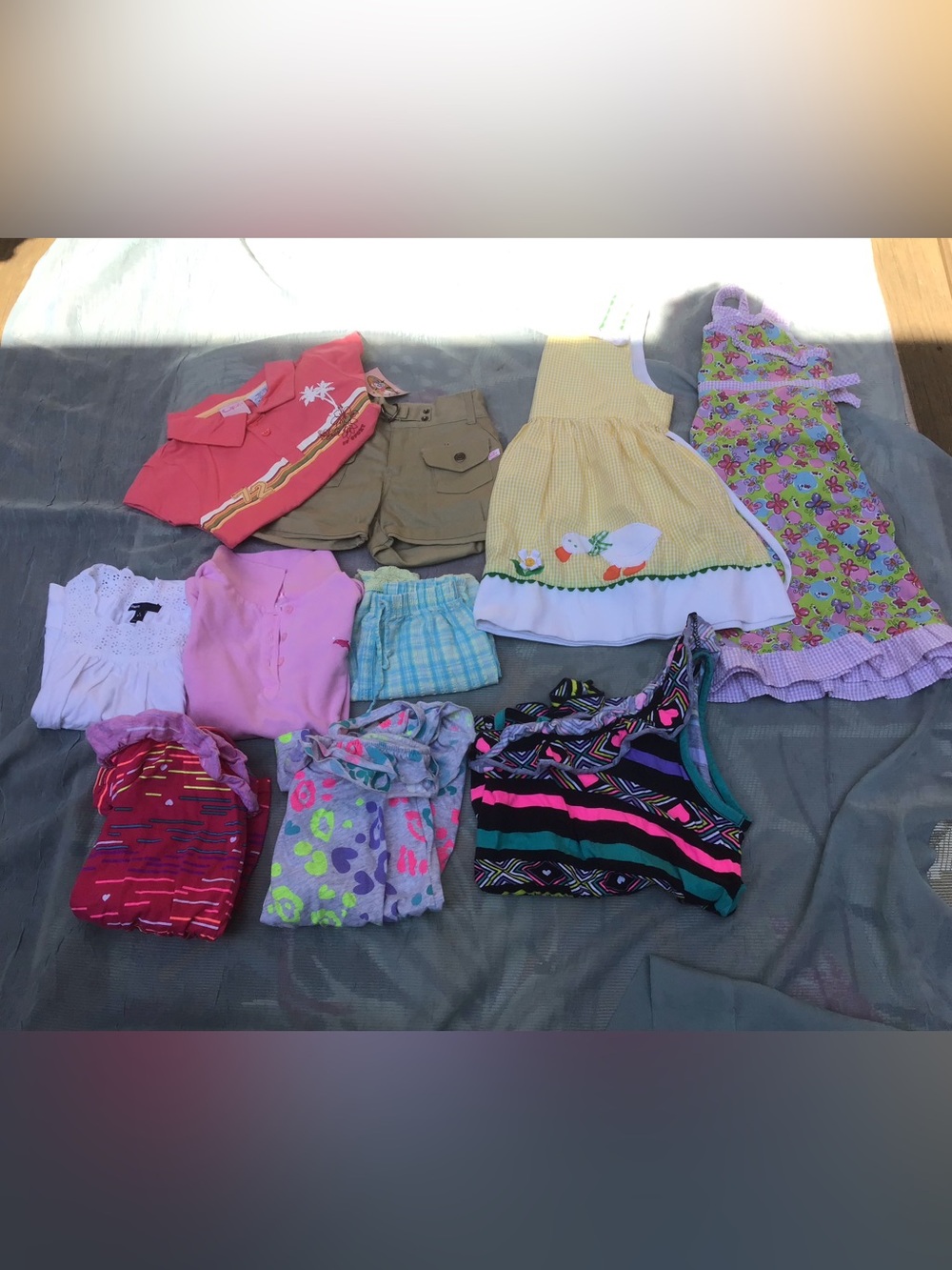 Girls 6X Bundle of Summer Clothes (10 pcs) Including NWT OP Set